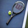 Wilson Hyper Hammer 5.3 Adult Recreational Tennis Racket - Grip Size 4 - 4 1/2", Black/White/Green view 4