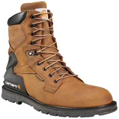 Carhartt Men's Heritage 8" Waterproof Steel Toe Work Boot CMW8200, Brown, 9.5M