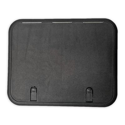 T-H Marine Designer Series Hatch | Non Locking Boat Access Hatch Storage Compartment | 11" x 15", Black