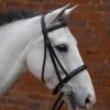 Padded Cavesson Bridle with Reins Brown - Pony Size view 3