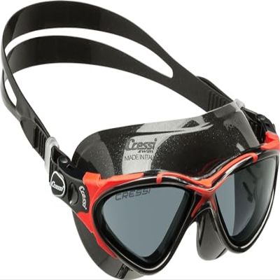 Cressi Planet, Black/Black/Red, Tinted lens [DUPLICATE]
