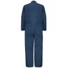 Red Kap Men's Tall Size Button Front Cotton Coverall, Navy, 48 view 2