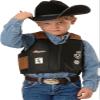 M & F Western Boys' Bull Rider Play Vest 2-10 Years Black Small view 2