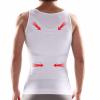 Frogwill Mens Posture Correction/Support/Pain Relief Slimming Body Vest Shirt (M, White-New) view 4