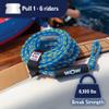 WOW Sports 6k 60 ft. Tow Rope with Floating Foam Buoy 1 2 3 or 4 Person Tow Rope for Boating, 11-3020 view 2