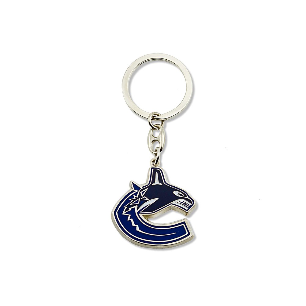 NHL Vancouver Canucks Heavyweight Logo Keychain