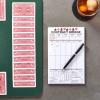 Best Paper Greetings Contract Bridge Score Pads with Scoring Rules - 250 Sheets, 5 Pads, 5.5 x 8.5 in - White Paper - Bridge Score Sheets & Tallies - Game Supplies view 4