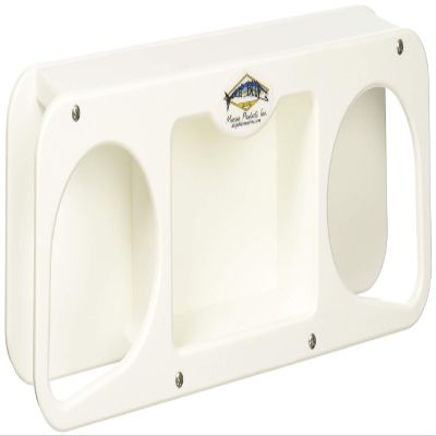 Deep Blue Marine MB-2 2 Drink Holder & Storage w/Suction Cups