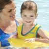 SwimSchool Deluxe Swim Trainer  Heavy Duty Toddler Swim Vest Floatie  Comfortable Sweater-Fit Design with Adjustable Safety Seat  Yellow view 3