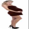 Rubies Pregnant Belly Fiber Filled Belly Pad for Adults, Women's No Size view 1