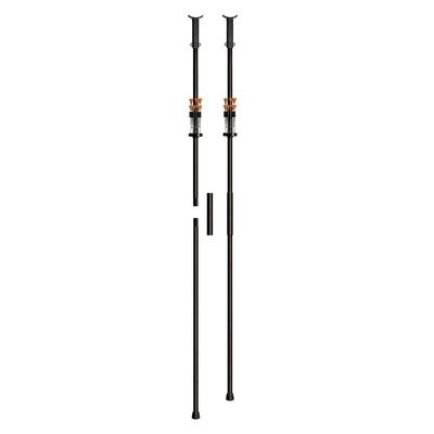 Cold Steel Big Bore Blowgun Kit - Includes Darts and Dart Quiver, Two-Piece Blowgun Black, 5'