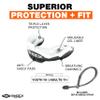 Shock Doctor Ultra 2 STC Convertible Mouthguard (Black, Youth) view 4