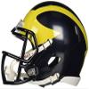 NCAA Michigan Wolverines Speed Mini Helmet view 4