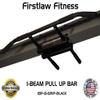 Firstlaw Fitness - 600 LBS Weight Limit - I-Beam Pull Up Bar - Long Bar with Bent Ends - Durable Rubber Grips - Black Label - Made in The USA! view 4