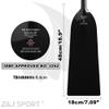 Z&J SPORT Adjustable Dragon Boat Paddle Full Carbon IDBF Approved Paddle Plain Blade (OPDP) view 4