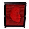 E-FirstFeeling 3D Pin Art Toy Extra Large 10" X 8" Pin Art Board Pin Impression Toy for Kids Adults - Red view 3