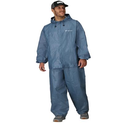 Frogg Toggs UL12104-12LG Ultra Lite Rain Suit Blue, Large