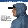 Frogg Toggs UL12104-12LG Ultra Lite Rain Suit Blue, Large view 4
