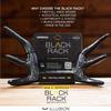 Black Rack Rattling System by Illusion | Rattling Antlers | Rattling Horns | Deer Call | Bone-Core Technology view 2