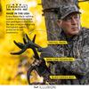 Black Rack Rattling System by Illusion | Rattling Antlers | Rattling Horns | Deer Call | Bone-Core Technology view 3