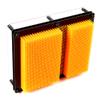 E-FirstFeeling 3D Pin Art Toy Extra Large 10" X 8" Pin Art Board Pin Impression Toy for Kids Adults - Orange view 4