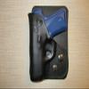 Fits Kimber Solo Carry,9mm Leather Right Hand, Wallet and Pocket Holster view 1