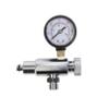 Scuba Choice 2nd Stage Regulator Adjustment Tool with 300 PSI Gauge  Stainless Steel Precision for Diving Maintenance, Calibration, Repair, Dive Gear Setup & Pressure view 1