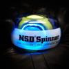 Auto-Start NSD Rainbow Lit Spinner Gyro Ball  Up to 15,000 RPM Premium hand strengthener and wrist exerciser for grip strength training, forearm workout, and pain relief; durable and portable view 2