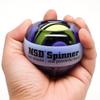 Auto-Start NSD Rainbow Lit Spinner Gyro Ball  Up to 15,000 RPM Premium hand strengthener and wrist exerciser for grip strength training, forearm workout, and pain relief; durable and portable view 4