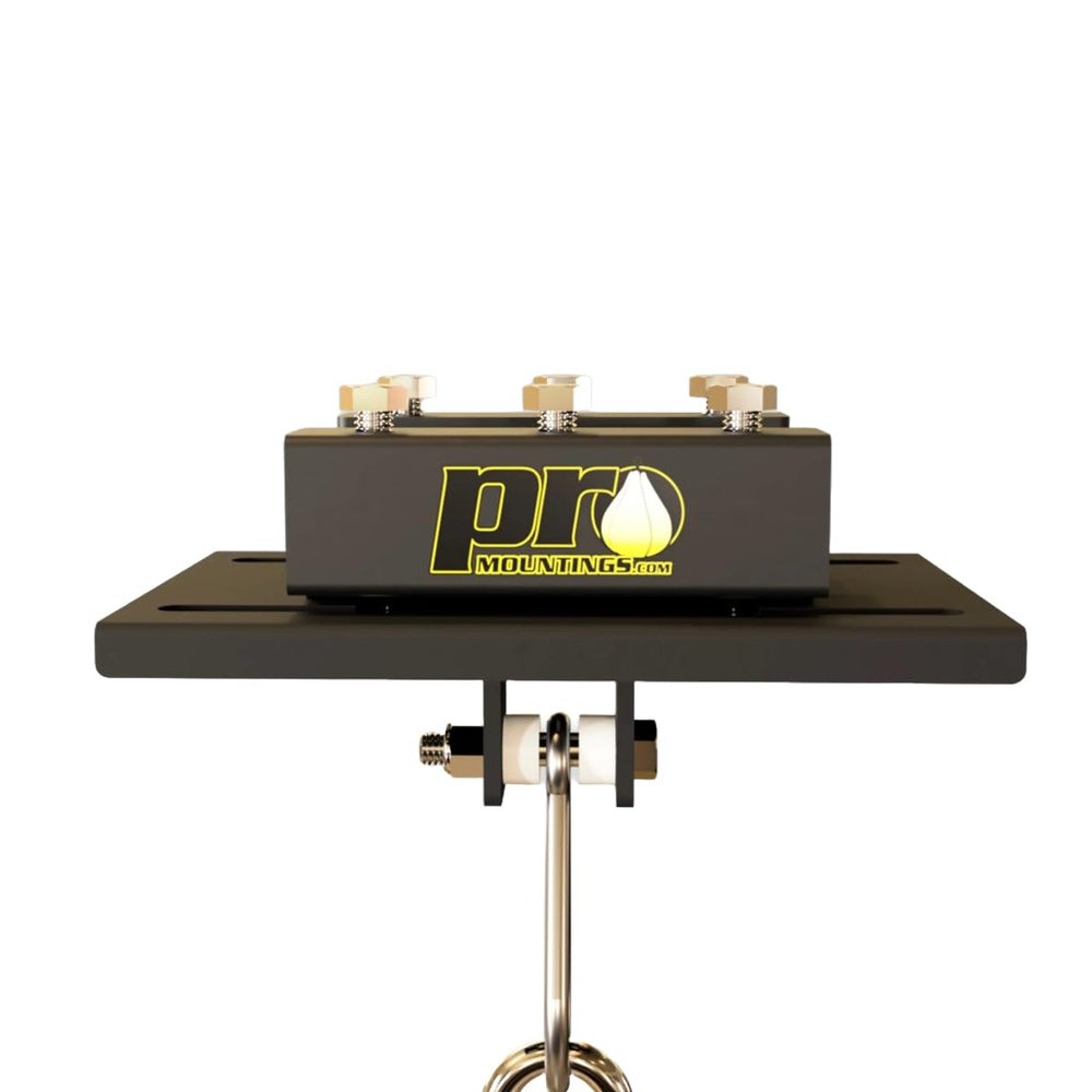 PRO Mountings - Heavy Punching Bag I-Beam Mount for up to 300 lb Boxing Bags (IB-2100) | Easy Installation Directly onto Steel I Beams