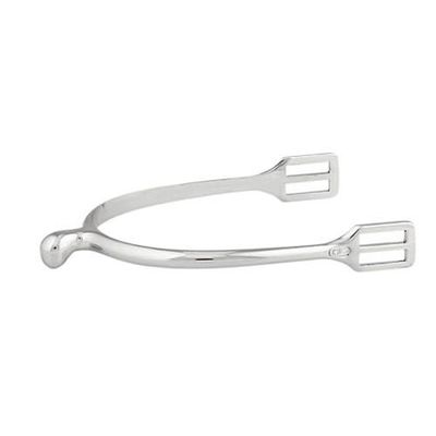 Herm Sprenger Blunt Spurs 15mm - HIGH Polished
