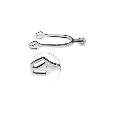Sprenger - Ultra FIT Stainless Steel Spurs with Big Round Rowel