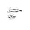 Sprenger - Ultra FIT Stainless Steel Spurs with Big Round Rowel view 1