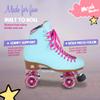 Moxi Beach Bunny Roller Skates for Women - Colorful, Precision-Fit Skate with High-Rebound Wheels, Moisture-Wicking Lining & Padding, Roller Skates, Blue Sky - 4 view 4