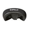 SDG Apollo I-Beam Saddle Black Kevlar Cover/Black Silicone Gripping Logos view 2