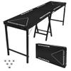 GoPong PRO 8 Foot Premium Beer Pong Table - heavy-duty (Black, 36-Inch Tall) view 1