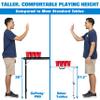 GoPong PRO 8 Foot Premium Beer Pong Table - heavy-duty (Black, 36-Inch Tall) view 3
