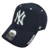 MLB New York Yankees Men's Frost Structured Adjustable Cap, One Size, Navy view 1