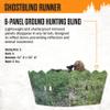 GhostBlind Runner 26" 6-Panel Ground Hunting Blind and Accessories, Ideal for Turkey and Deer Hunting view 2