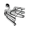 Monster Tower Wakeboard Rack - Quick Release Retractable Mount, Universal Fit for Wakeboard Towers, 360 Degree Rotation, Rubber Bumper, Shock Cord  Brushed Anodized Silver Finish view 1