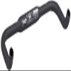 Deda Elementi Men's Crononero Tri Bar, Black, 44 cm view 1