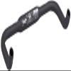 Deda Elementi Men's Crononero Tri Bar, Black, 44 cm view 2