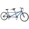 Pacific Dualie Adult Tandem Cruiser Bike, Two-Rider Bicycle for Men and Women, 26-Inch Wheels, 21-Speed, Linear Pull Brakes, Blue view 1