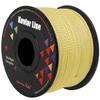emma kites 100% Kevlar Braided String Utility Cord 100Ft 250Lb Abrasion Flame Resistant, Tactical Survival Fishing Assist Cord Model Rocket Paracord Trip Line Camping Cordage view 1