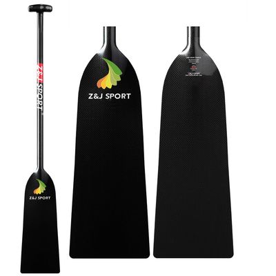 Z&J SPORT Dragon Boat Paddle Carbon Fiber, IDBF Approved Paddle with T Handle for Dragon Boat Paddler, Full Carbon Dragon Boat Paddles for Dragon Boat Team50