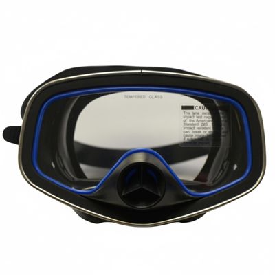 Scuba Choice Scuba Diving Classic Free Dive One-Window Silicone Purged Mask , Black