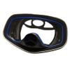 Scuba Choice Scuba Diving Classic Free Dive One-Window Silicone Purged Mask , Black view 2