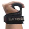 Cobra Grips FIT Women Weight Lifting Gloves Heavy Duty Straps Alternative Power Lifting Hooks Best for Deadlifts with Adjustable Neoprene Padded Wrist Wrap Support Bodybuilding (FIT Black Leather) view 4