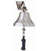 5" Nickel Bell w/Navy Blue Lanyard view 1