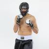Farabi Sports Boxing Headgear Grill Head Guard MMA Training Kickboxing Sparring Gear Removable Front Bar Gril (Black, X-Large) view 3